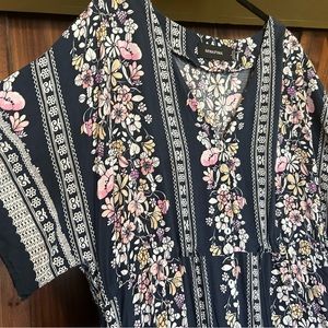 Mink pink flowing dress size large